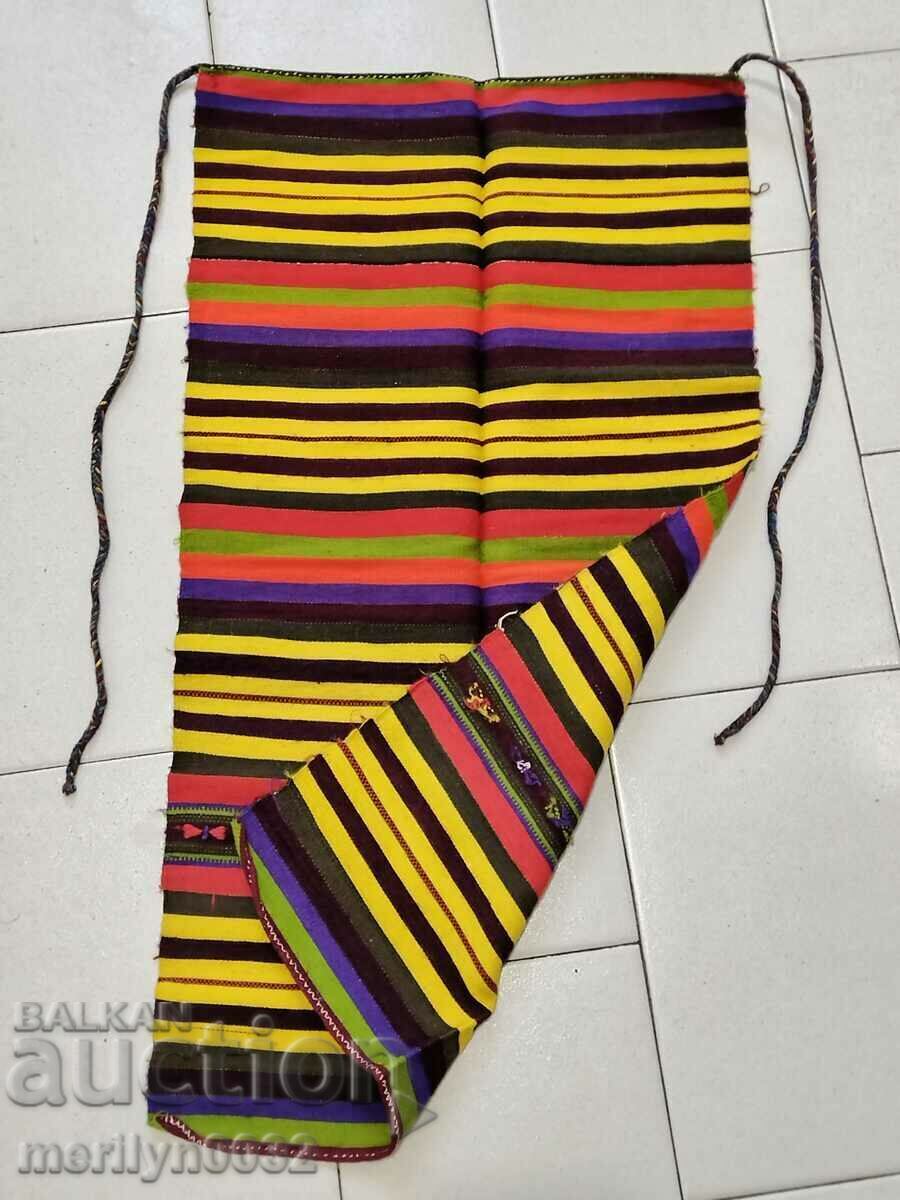 Delivery of Old woven embroidered apron made of Hunting tinsel, nosia sukman Delivery of Old woven embroidered apron made of Hunting tinsel, nosia sukman