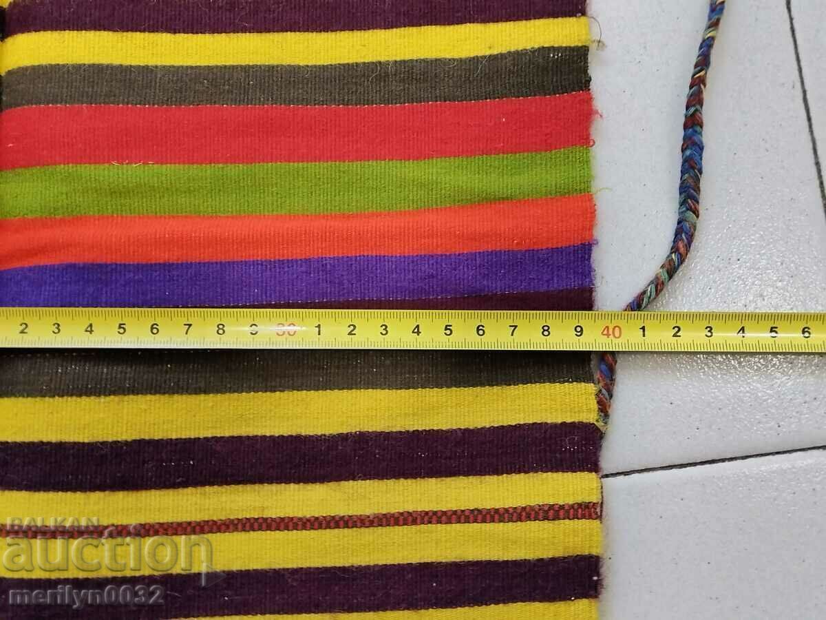 Old woven embroidered apron made of Hunting tinsel, nosia sukman - 6 Old woven embroidered apron made of Hunting tinsel, nosia sukman - 6