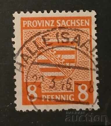 Germany/Russian Zone/OPD Halle 1945 Stamp