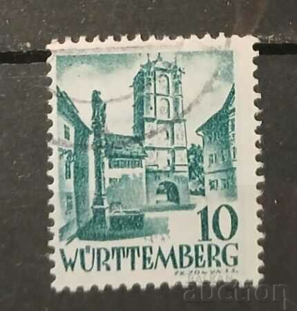 Germany/French Zone/French Württemberg 1948 Hallmark