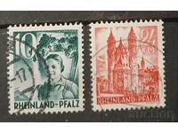 Germany/French Zone/French Reinald Palatinate 1947-49 Clemo