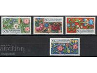 1985. GFR. Charity stamps - flowers.