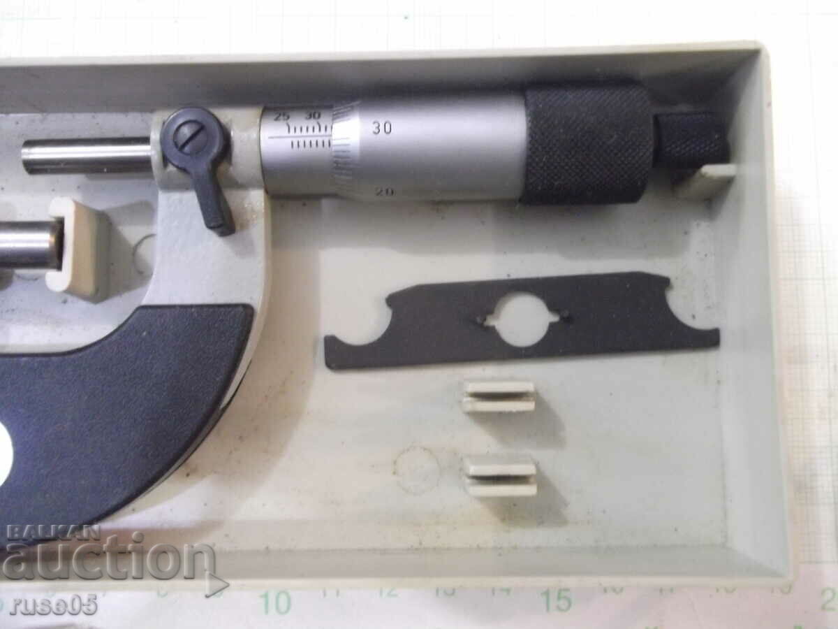 Micrometer 25-50 mm from Sotsa German (GDR - GDR) working with price 50.00 BGN | € 25.56 Micrometer 25-50 mm from Sotsa German (GDR - GDR) working with price 50.00 BGN | € 25.56