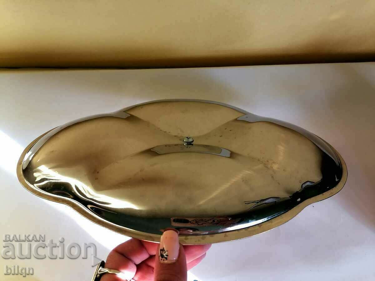 Beautiful Plate With Gilding - 5