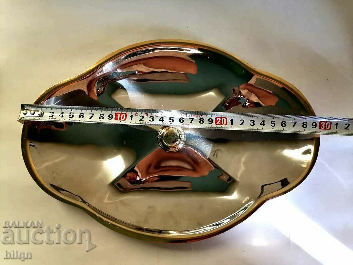 Beautiful Plate With Gilding - 6