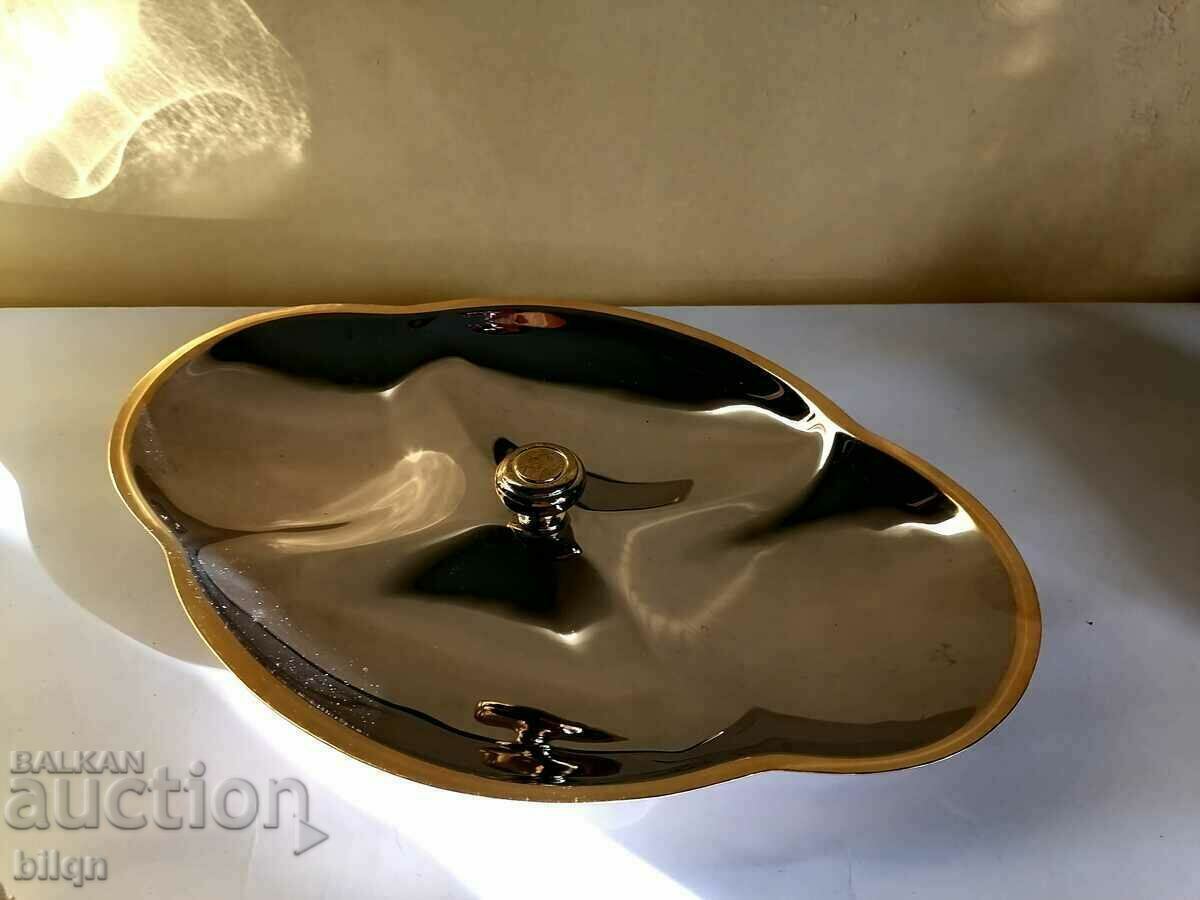 Beautiful Plate With Gilding