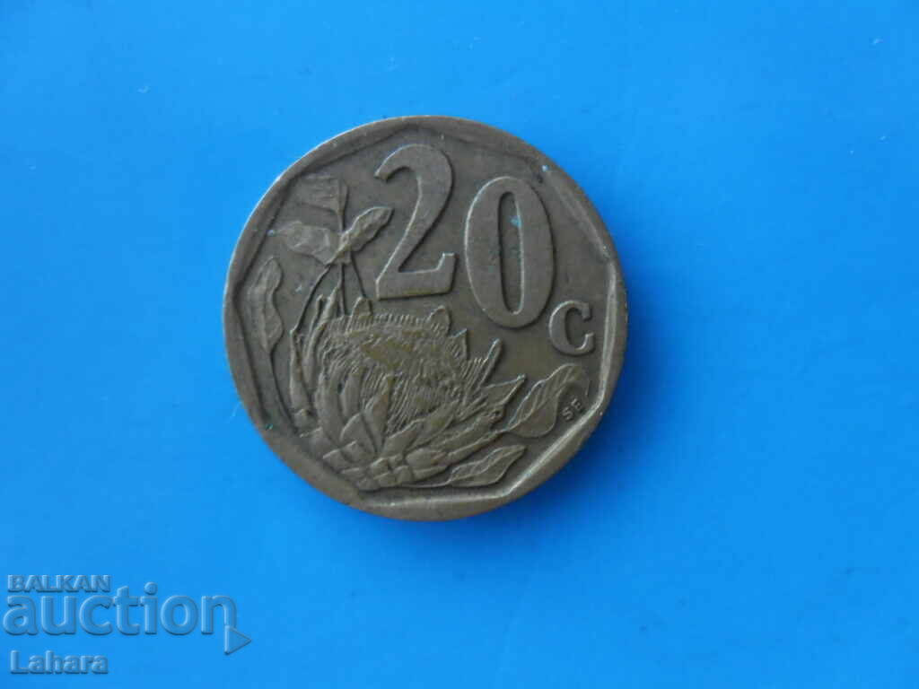 20 cents 1997 South Africa