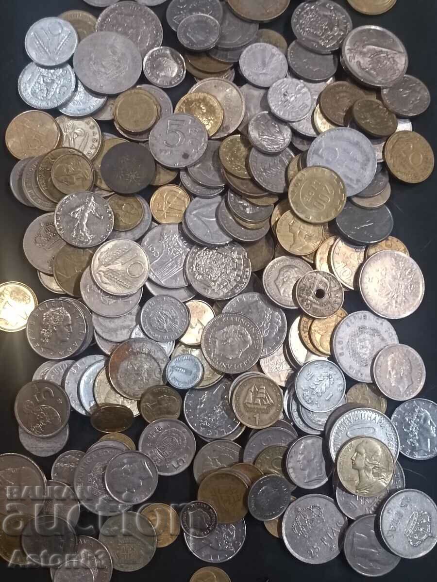 Mixed lot of coins 200 pcs -2