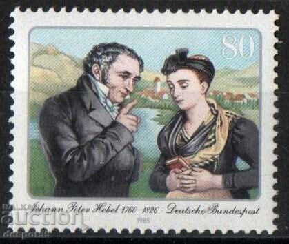 1985. GFR. 225 years since the birth of Johann Peter Hebel, poet