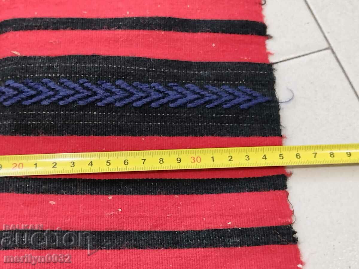 Old woven embroidered apron made of Hunting tinsel, nosia sukman - 5 Old woven embroidered apron made of Hunting tinsel, nosia sukman - 5