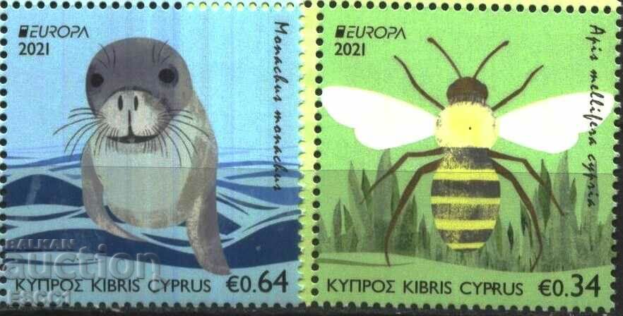 Pure Stamps Europe SEP Fauna 2021 din Cipru