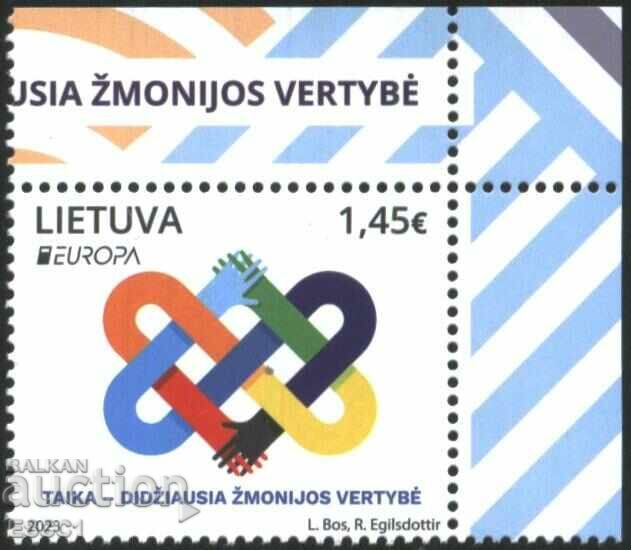 Pure stamp Europe SEP 2023 from Lithuania