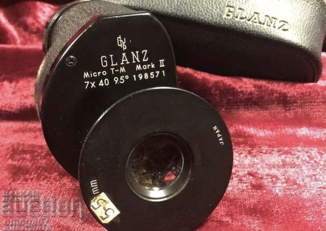 Auction  GLANZ Micro T-M Mark II 7x40 monocular