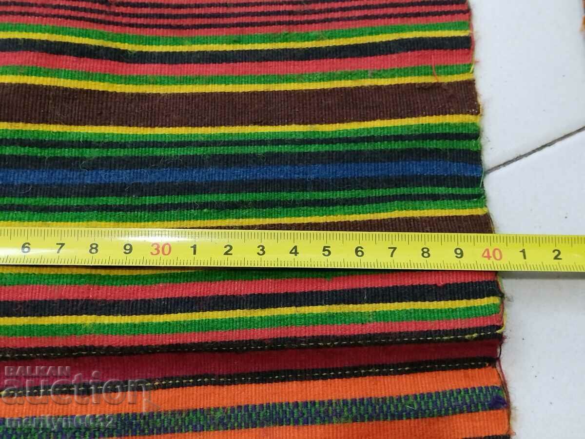 Стара тъкана везана престилка от Ловешко сърма носия сукман - 5 Стара тъкана везана престилка от Ловешко сърма носия сукман - 5