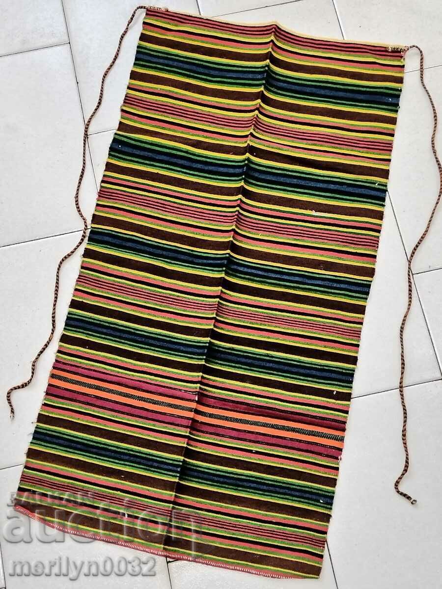 Стара тъкана везана престилка от Ловешко сърма носия сукман - 6 Стара тъкана везана престилка от Ловешко сърма носия сукман - 6