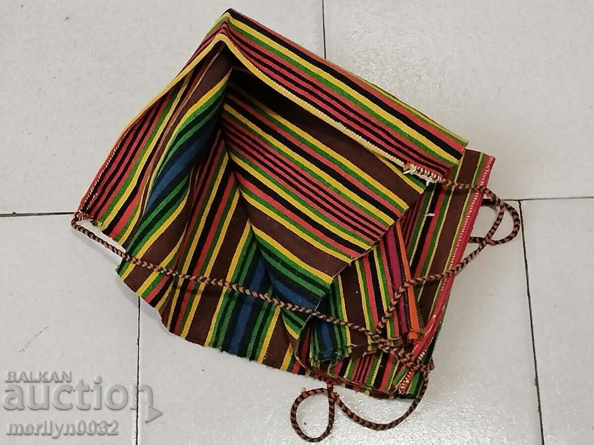 Стара тъкана везана престилка от Ловешко сърма носия сукман - 7 Стара тъкана везана престилка от Ловешко сърма носия сукман - 7