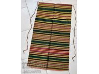 Old woven embroidered apron made of Hunting tinsel, nosia sukman