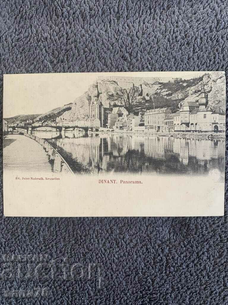 Centennial old postcard from Belgium-7