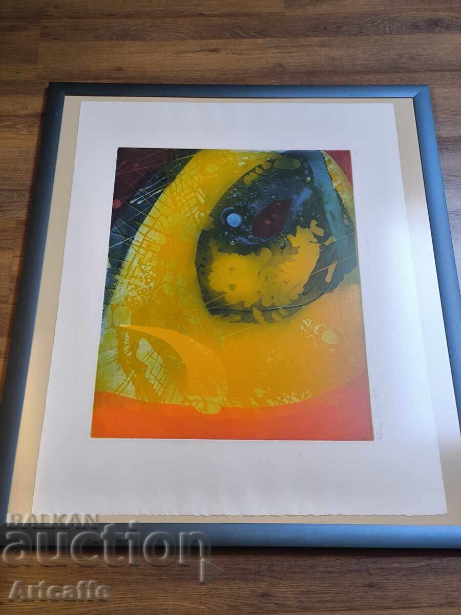 Аукцион Графика-Художник Willibrord Haas рамка Nesen