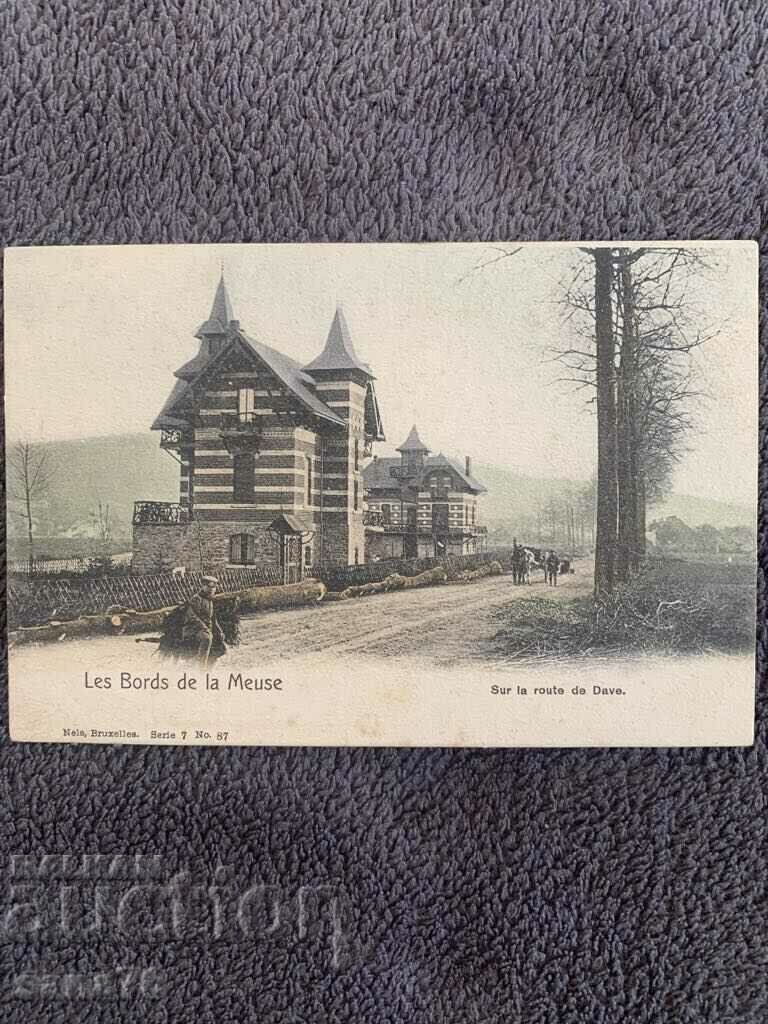 Carte poștală veche centenară din Belgia-10 Carte poștală veche centenară din Belgia-10