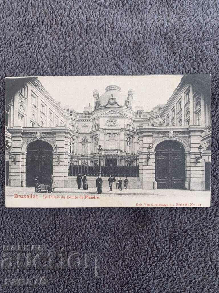 Centennial old postcard from Belgium-11