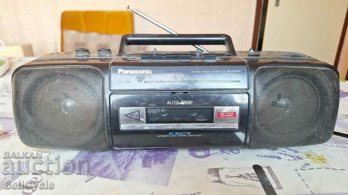 ✅ OLD CASSETTE RECORDER - PANASONIC RX-FS400 ❗