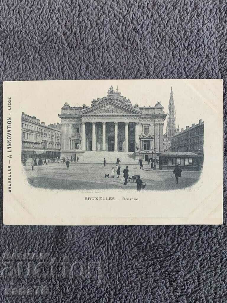 Centennial old postcard from Belgium-15