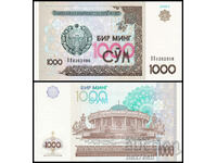 ❤️ ⭐ Uzbekistan 2001 1000 sumă UNC nou ⭐ ❤️