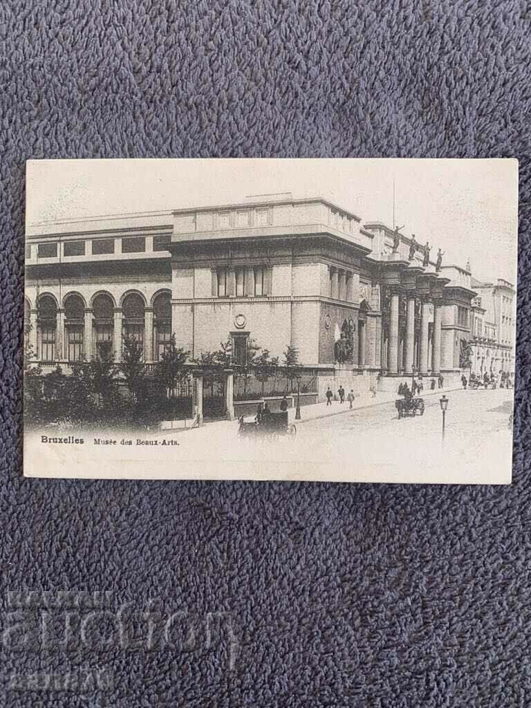 Centennial old postcard from Belgium-17