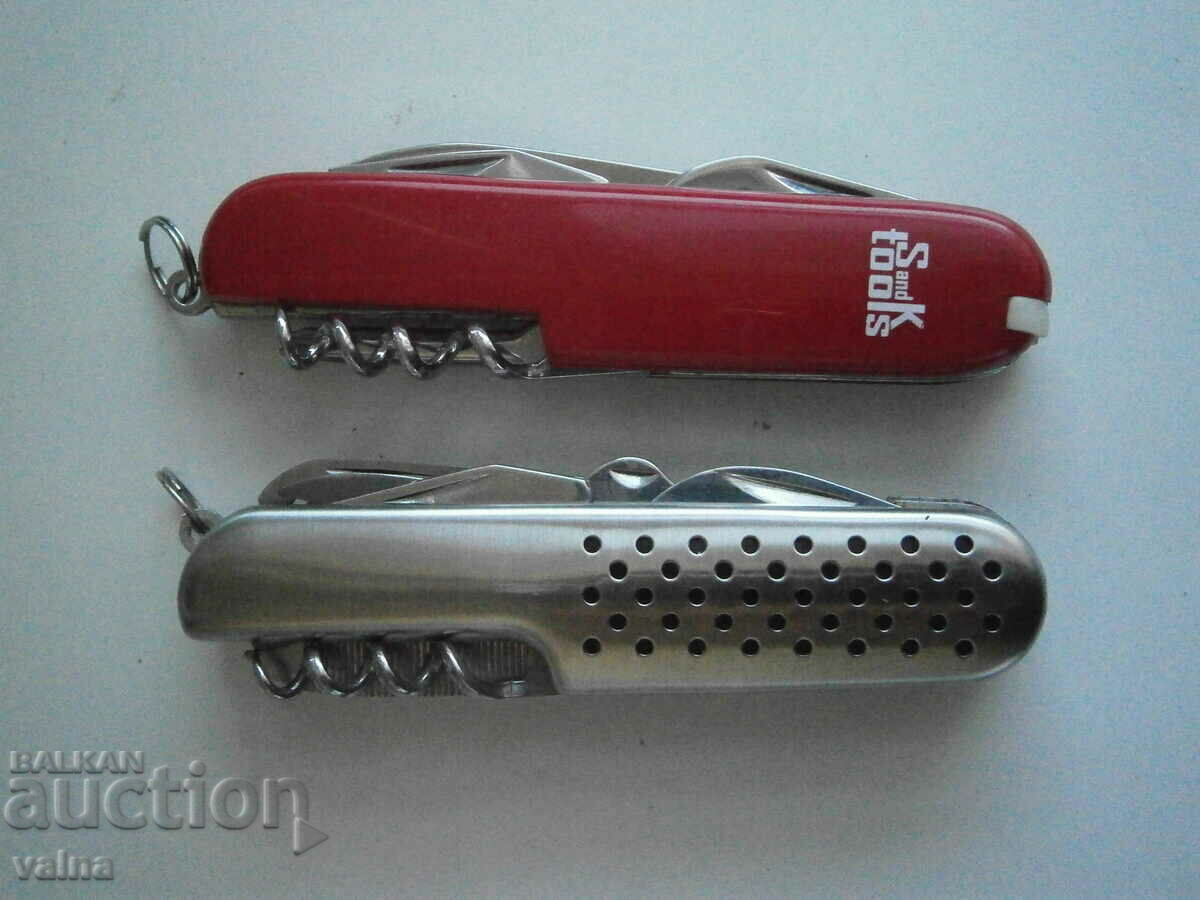 Lot of two multi tool pocket knives - brand new