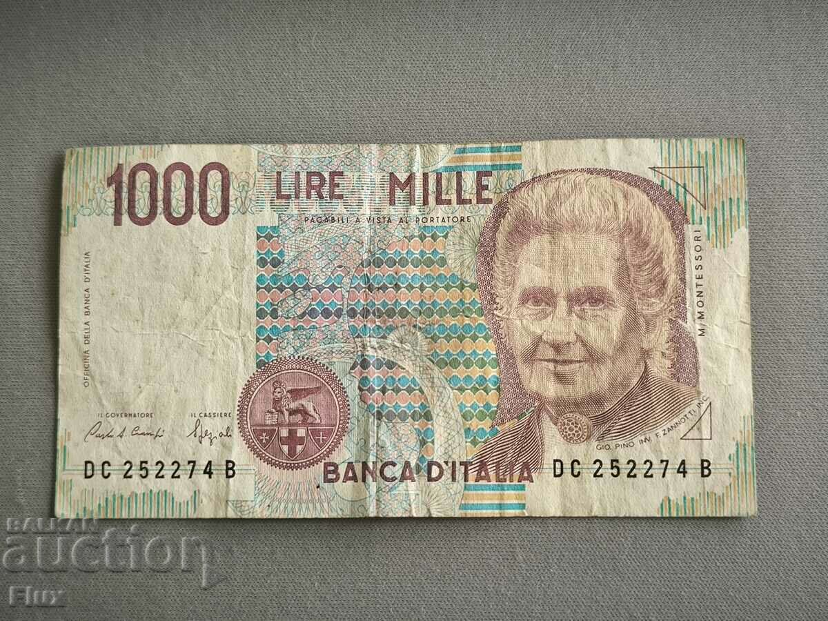 Bancnota - Italia - 1000 lire | 1990