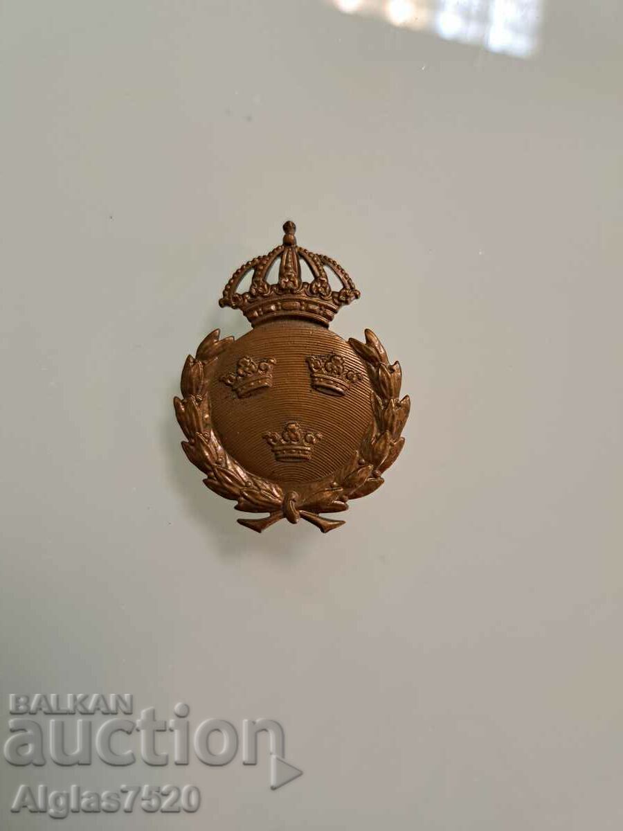Auction Swedish original WW1 badge Auction Swedish original WW1 badge