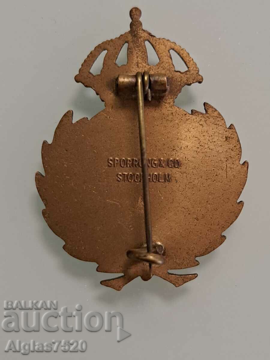 Delivery of Swedish original WW1 badge Delivery of Swedish original WW1 badge