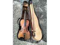 Rare vintage official replica Stradivarius violin