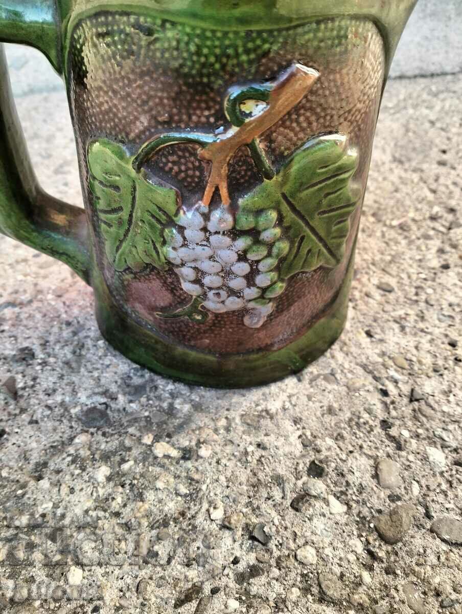 Embossed Trojan ceramic jug with price 74.99 BGN | € 38.34 Embossed Trojan ceramic jug with price 74.99 BGN | € 38.34