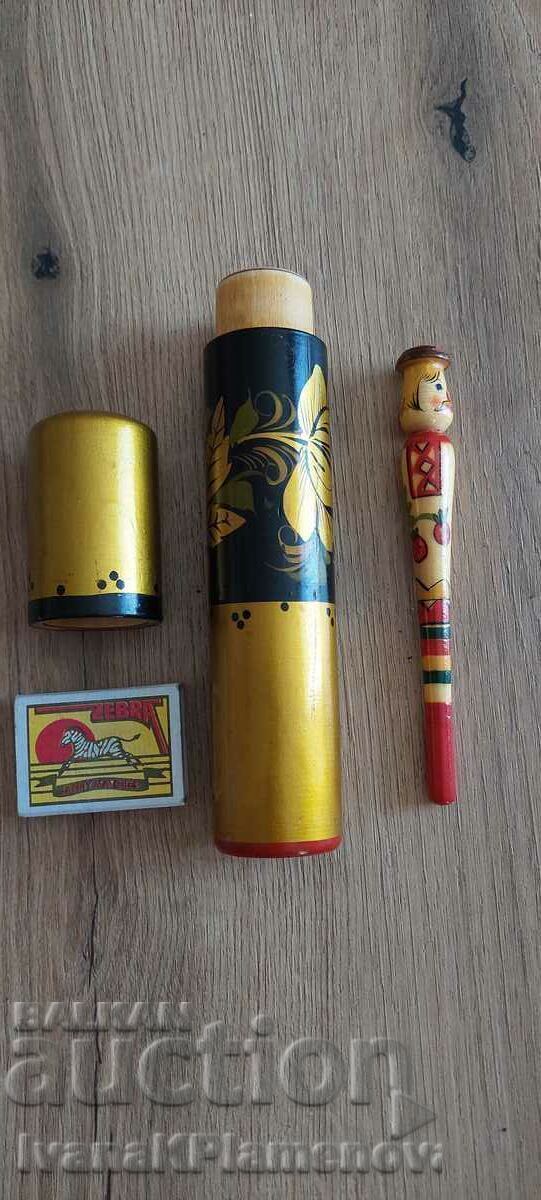 Αναμνηστικά Hokhloma ζωγραφισμένα στο χέρι για συλλέκτες - 6 Αναμνηστικά Hokhloma ζωγραφισμένα στο χέρι για συλλέκτες - 6