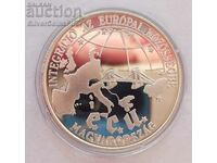 Silver 500 Forint 1993 Hungary EU Integration