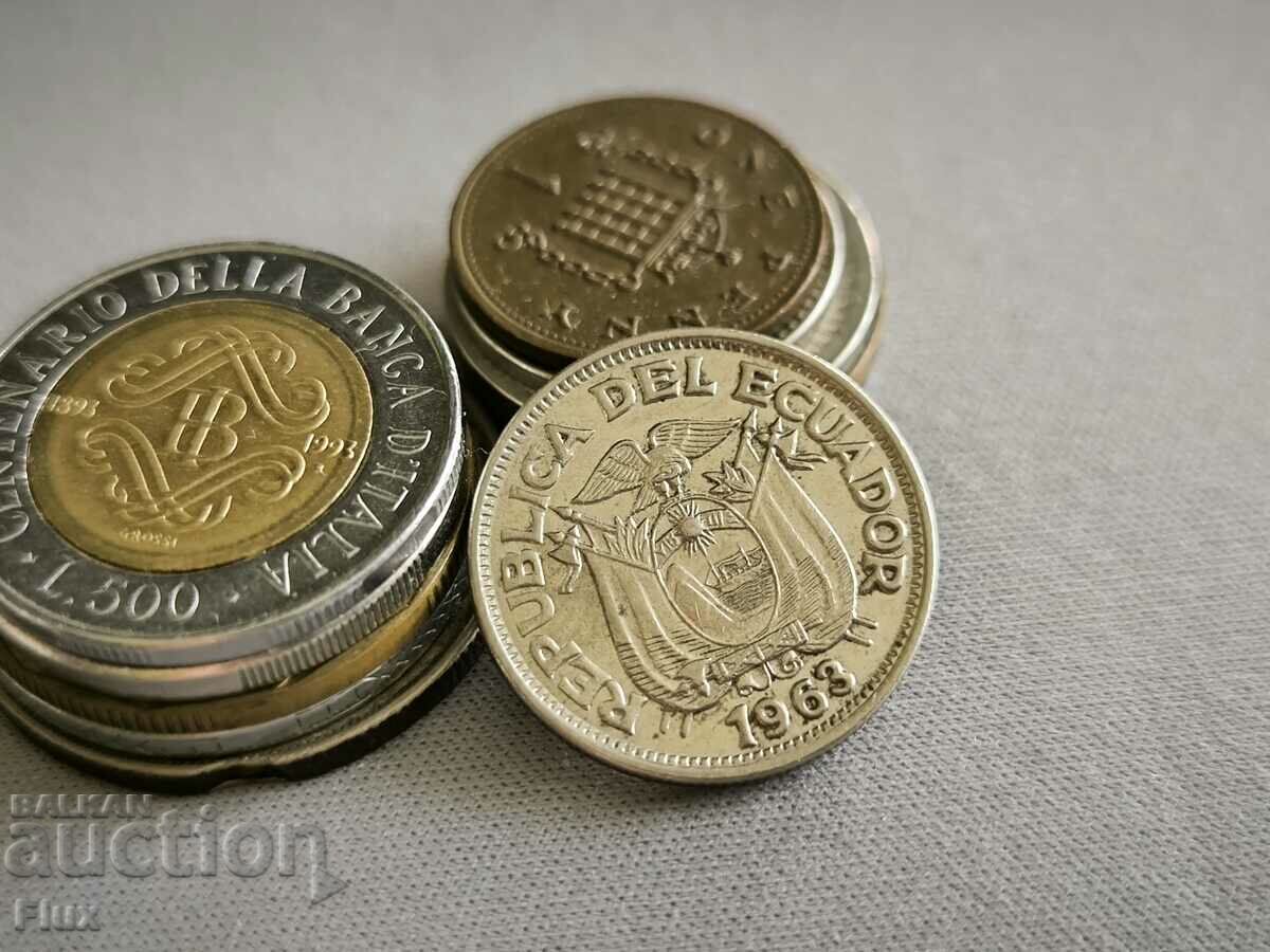 Coin - Ecuador - 50 centavos | 1963 with price 3.50 BGN | € 1.79 Coin - Ecuador - 50 centavos | 1963 with price 3.50 BGN | € 1.79