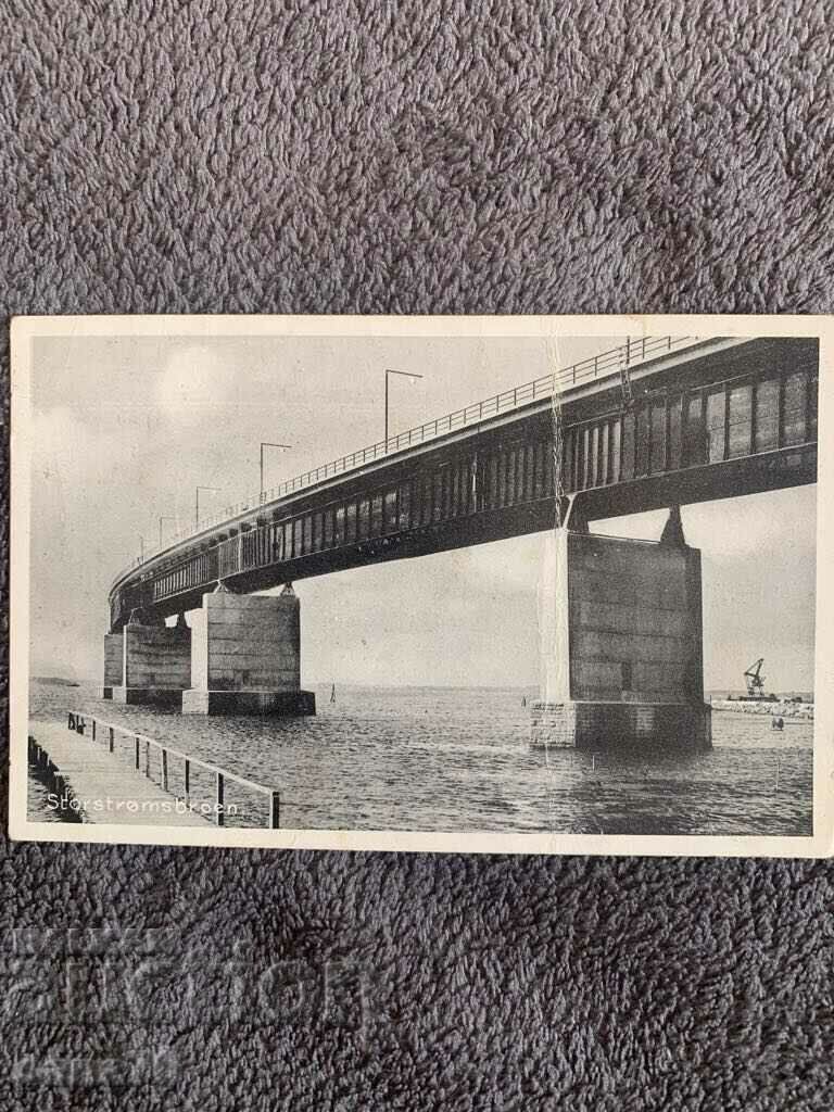 Centenary old postcard from Denmark-2