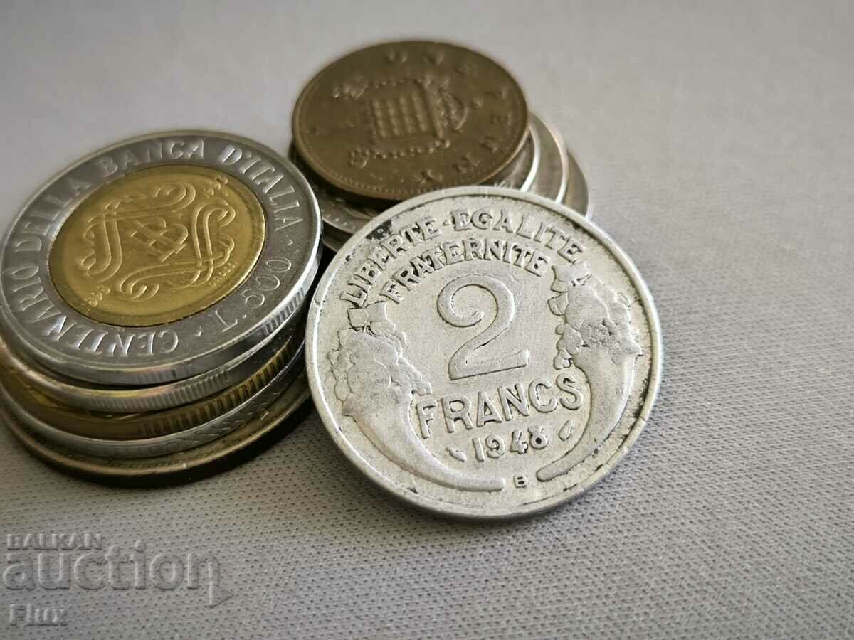 Coin - France - 2 francs 1948