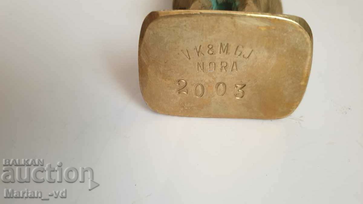 Lasse Gjutare Nora bronze figure - 6 Lasse Gjutare Nora bronze figure - 6