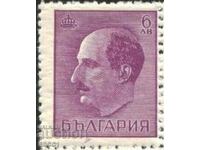 Clean stamp Tsar Boris III 6 BGN 1944 from Bulgaria