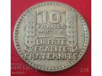 10 francs 1930 - France - Silver