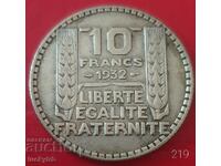 10 franci 1932 - Franta - Argint