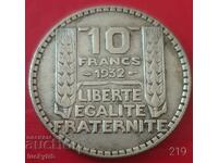 10 franci 1932 - Franta - Argint