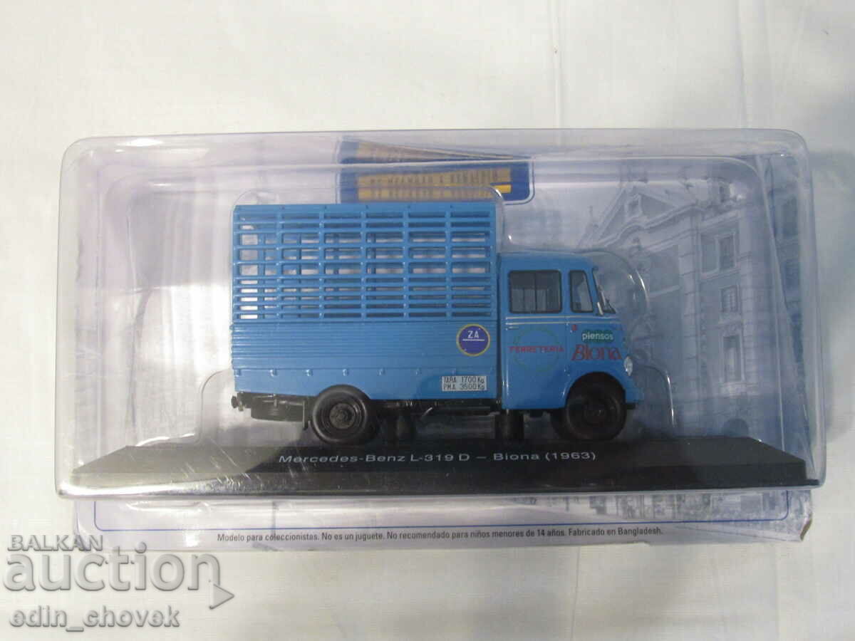 1/43 Salvat/ IXO. Mercedes Benz L319 *Pienso* 1963. Nou