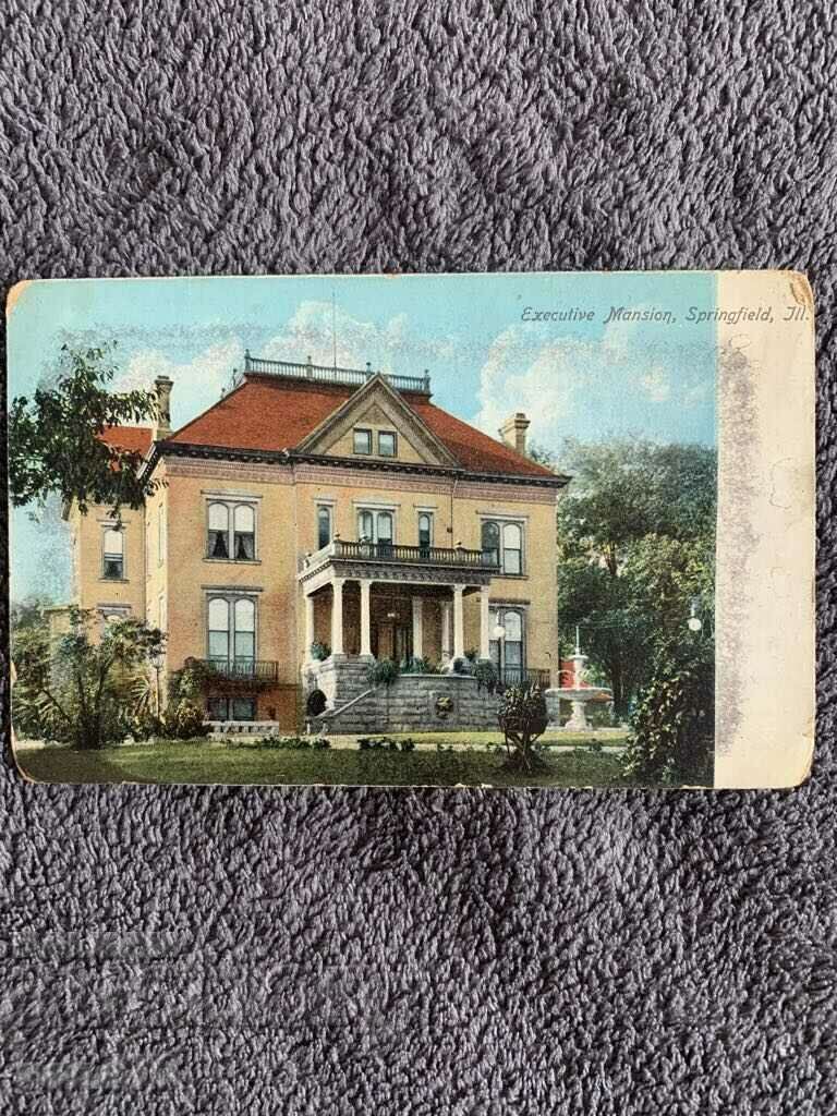 Centennial old postcard from USA (Springfield)-3