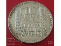 10 francs 1933 - France - Silver