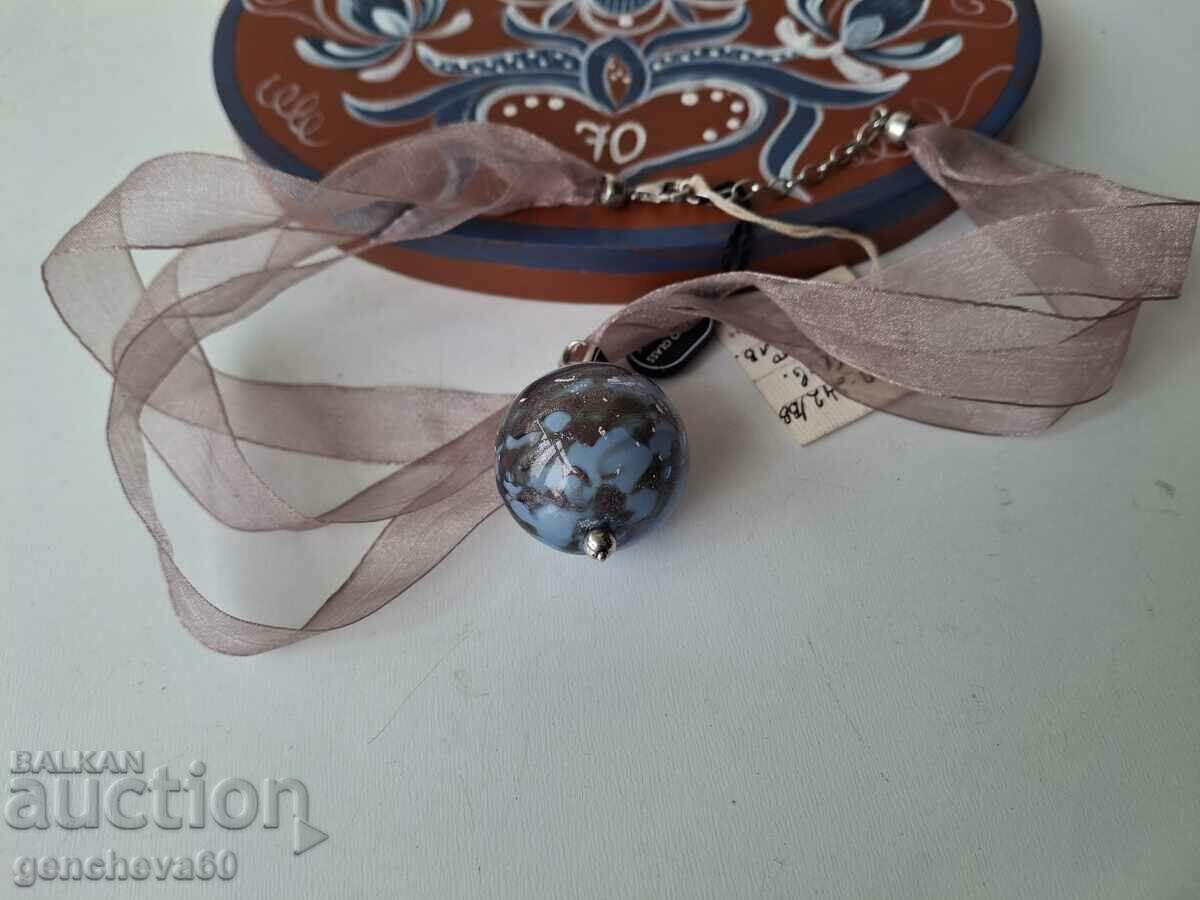 Brand necklace with Murano - 5