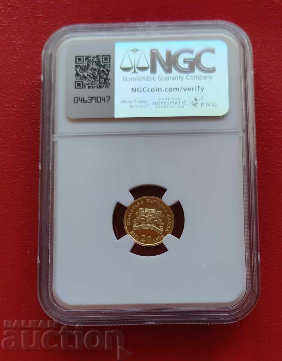 Auction BGN 20 2011 Virgin NGC 69 Auction BGN 20 2011 Virgin NGC 69